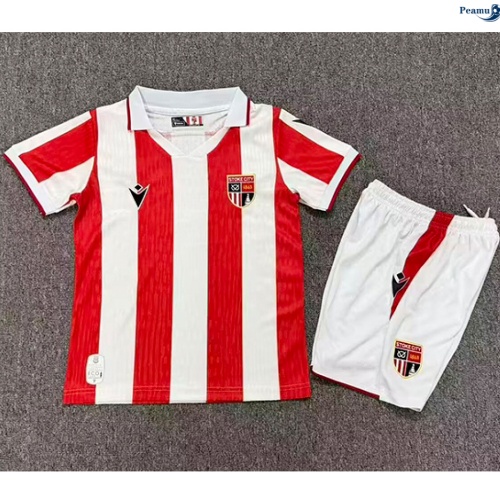 Peamu: Novas Camisola Futebol Stock City Criança Principal Equipamento 2026-2027