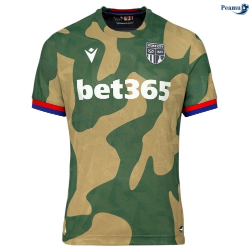 Peamu: Novo Camisola Futebol Stoke City Alternativa Equipamento 2026-2027