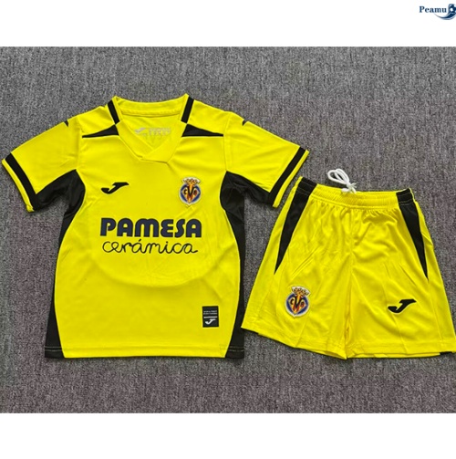 Peamu: Desconto Camisola Futebol Villarreal Criança Principal Equipamento 2026-2027