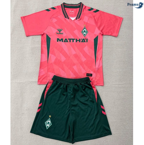 Peamu: Novas Camisola Futebol Werder Brême Criança Terceiro Equipamento 2026-2027