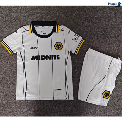 Peamu: Novas Camisola Futebol Wolverhampton Criança Alternativa Equipamento 2026-2027