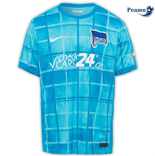Novos Camisola Futebol Hertha Berlin Terceiro Equipamento 2024-2025