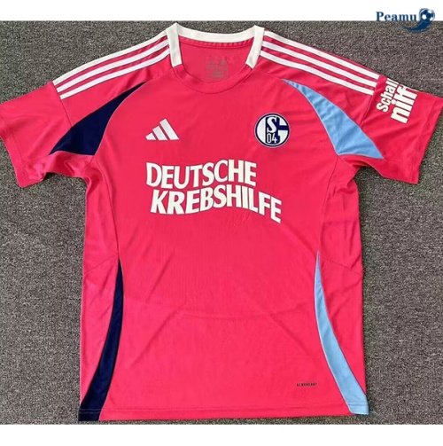 Venda Camisola Futebol Schalke 04 Equipamento edição especial rosa 2024-2025