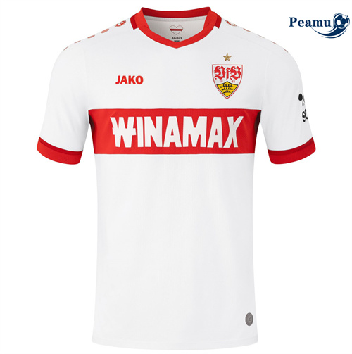 Desconto Camisola Futebol Stuttgart Principal Equipamento 2024-2025