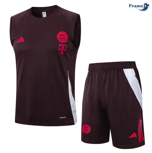 Venda Camisola Futebol Bayern de Munique Debardeur Training 2024-2025 marrom