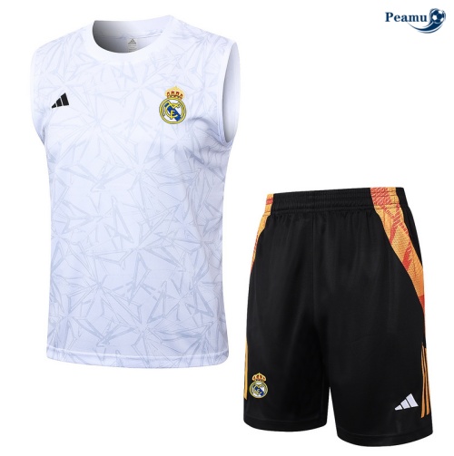 Venda Camisola Futebol Real Madrid Debardeur Training 2024-2025 Branco