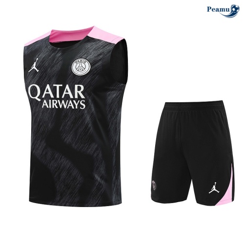 Desconto Camisola Futebol PSG Debardeur Training 2024-2025 preto