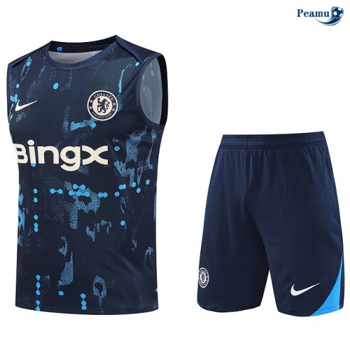 Comprar Camisola Futebol Chelsea Debardeur Training 2024-2025 azul marinho