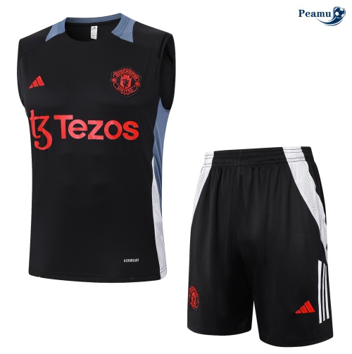 Venda Camisola Futebol Manchester United Debardeur Training 2024-2025 preto