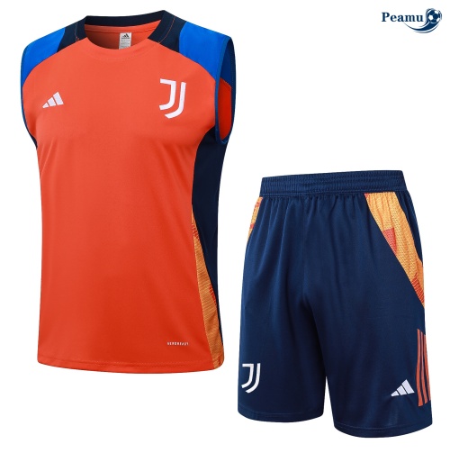 Venda Camisola Futebol Juventus Debardeur Training 2024-2025 cor laranja