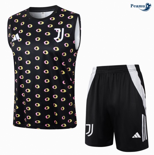Novo Camisola Futebol Juventus Debardeur Training 2024-2025 preto