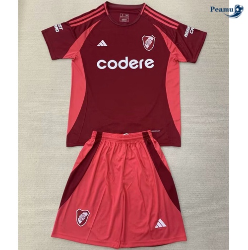 Novo Camisola Futebol River plate fc Crianças Alternativa Equipamento 2024-2025