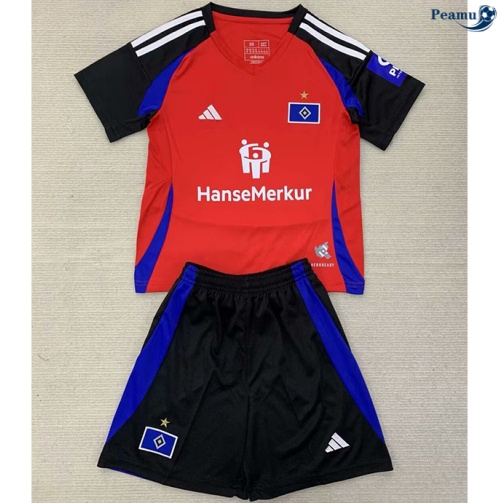 Loja Camisola Futebol Hamburger SV Crianças Terceiro Equipamento 2024-2025