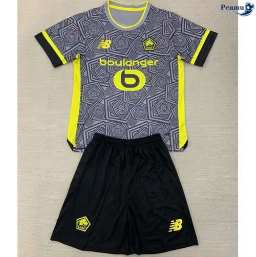 Criar Camisola Futebol Lille OSC Crianças Terceiro Equipamento 2024-2025