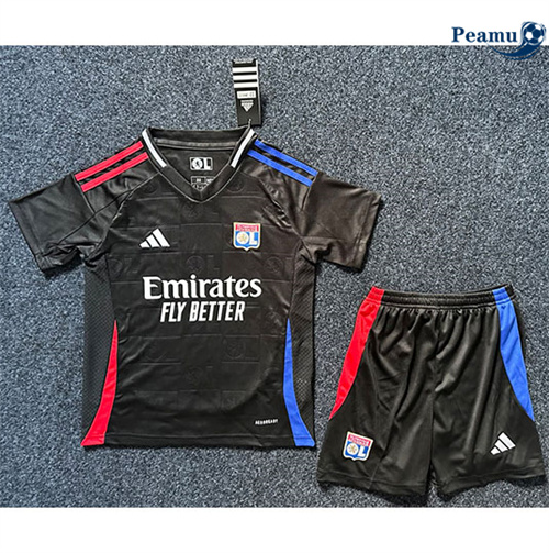 Loja Camisola Futebol Lyon Crianças Alternativa Equipamento 2024-2025