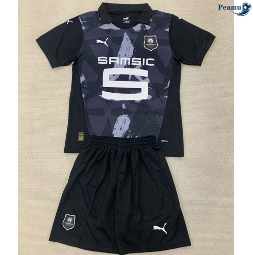 Loja Camisola Futebol Stade Rennais Crianças Terceiro Equipamento 2024-2025