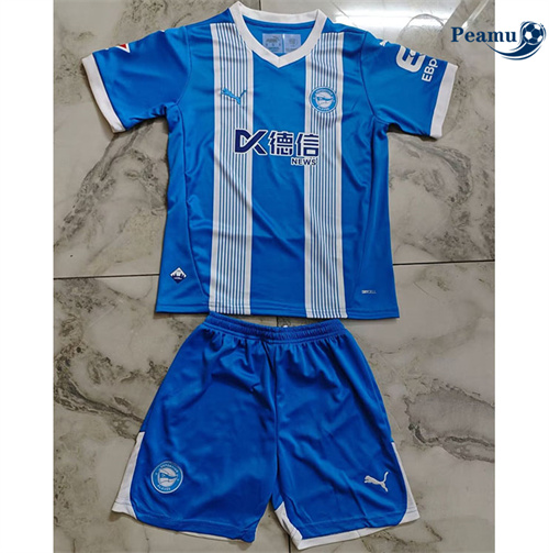 Criar Camisola Futebol Alaves Crianças Principal Equipamento 2024-2025