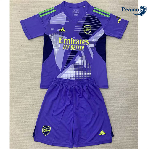 Comprar Camisola Futebol Arsenal Crianças Equipamento goleiro purple 2024-2025
