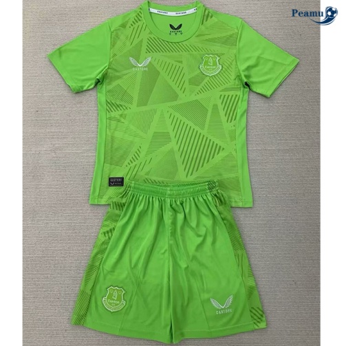 Vender Camisola Futebol Everton Crianças Equipamento goleiro Verde 2024-2025