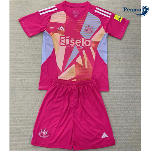 Desconto Camisola Futebol Newcastle United Crianças Equipamento goleiro rosa 2024-2025