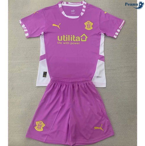 Novas Camisola Futebol Southampton Crianças Terceiro Equipamento 2024-2025