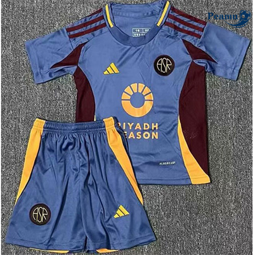Venda Camisola Futebol AS Roma Crianças Terceiro Equipamento 2024-2025