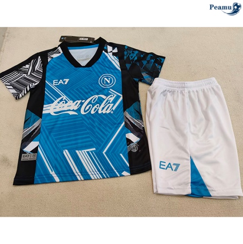 Loja Camisola Futebol Naples Crianças Terceiro Equipamento 2024-2025