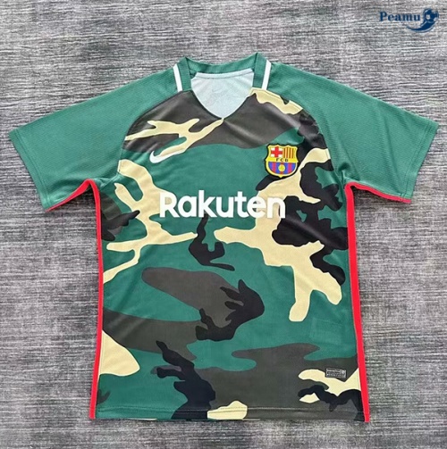 Novos Camisola Futebol Barcelona Equipamento edição especial Verde 2024-2025