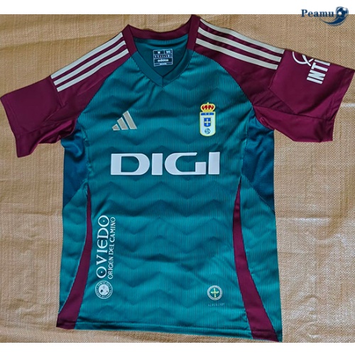Novos Camisola Futebol Real Oviedo Terceiro Equipamento 2024-2025