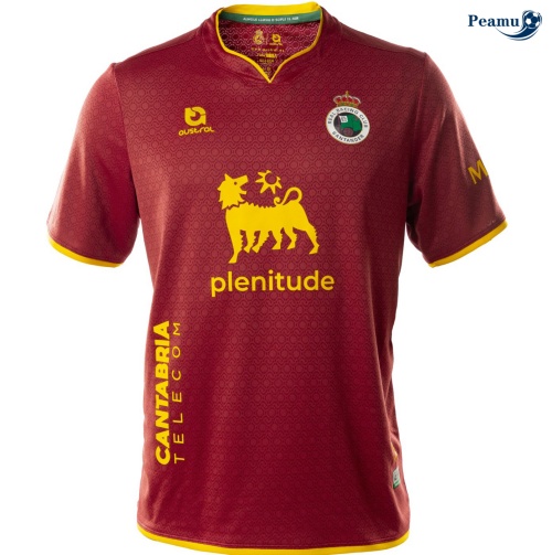 Oferta Camisola Futebol Racing de Santander Terceiro Equipamento vermelho 2024-2025