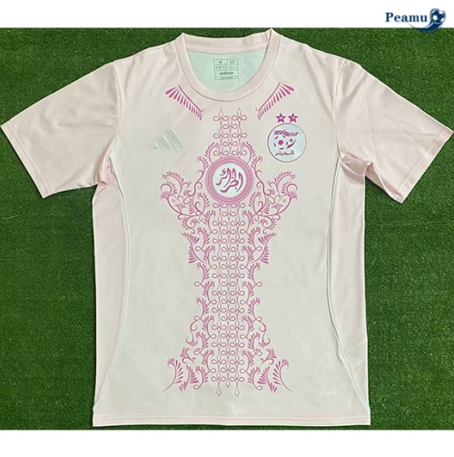 Oferta Camisola Futebol Argelia Equipamento Training rosa 2024-2025