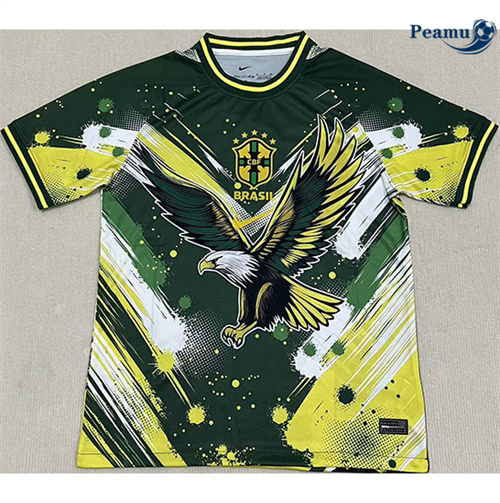 Oferta Camisola Futebol Brasil Equipamento Spéciale Verde 2024-2025