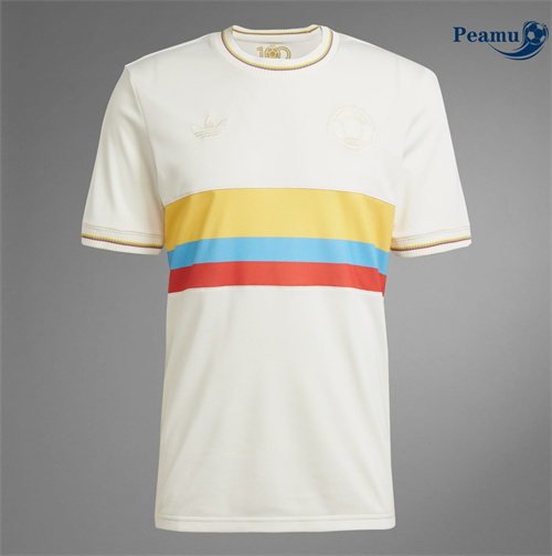 Novo Camisola Futebol Colombia Equipamento Centenaire 2024-2025
