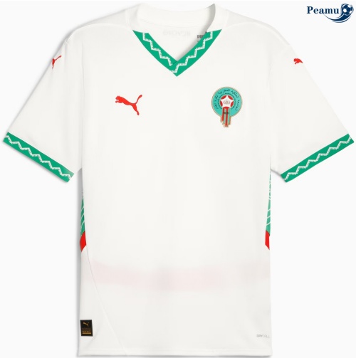 Criar Camisola Futebol Marrocos Alternativa Equipamento 2024-2025