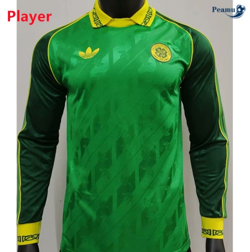 Loja Camisola Futebol Celtic Player Equipamento edição especial Equipamento Manga comprida 2024-2025
