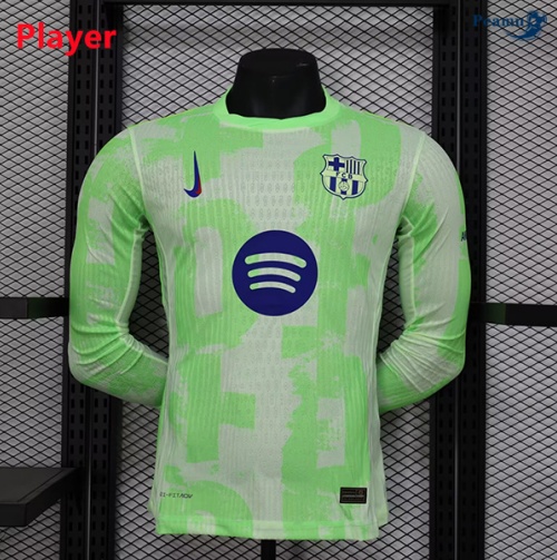 Desconto Camisola Futebol Barcelona Player Terceiro Equipamento Equipamento Manga comprida 2024-2025
