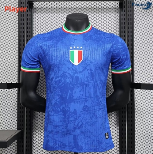 Venda Camisola Futebol Italia Player Equipamento Training Azul 2024-2025