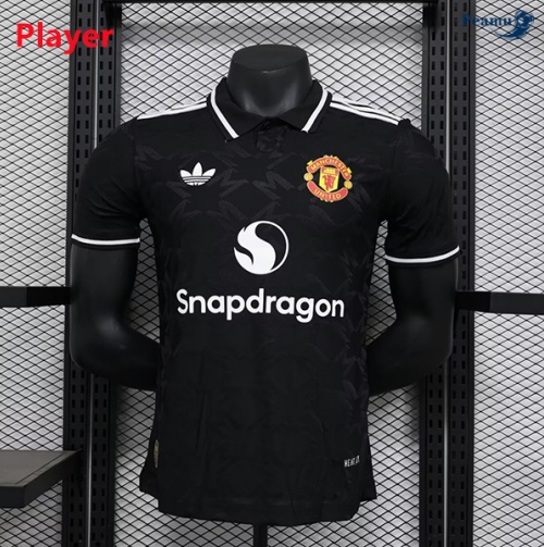 Comprar Camisola Futebol Manchester United Player Equipamento edição especial preto 2024-2025