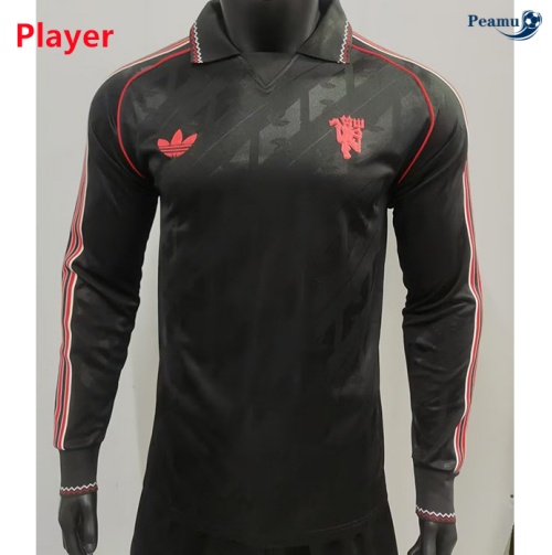 Venda Camisola Futebol Manchester United Player Equipamento edição especial Equipamento Manga comprida 2024-2025