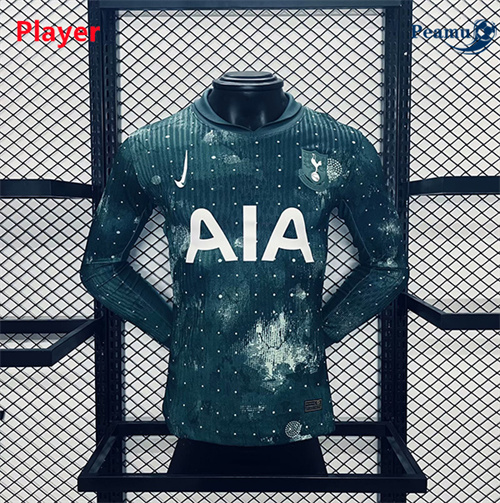 Criar Camisola Futebol Tottenham Hotspur Player Terceiro Equipamento Equipamento Manga comprida 2024-2025