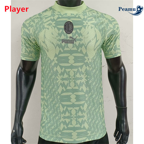 Oferta Camisola Futebol AC Milan Player Equipamento Verde 2024-2025