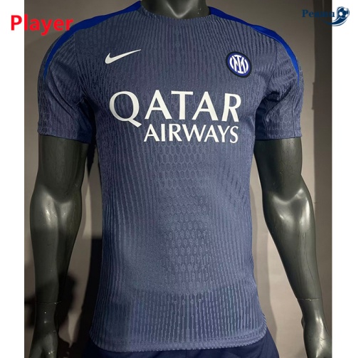 Novas Camisola Futebol Inter Milan Player Equipamento Training 2024-2025