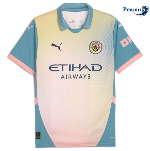 Novos Camisola Futebol Manchester City Quarto 2024-2025