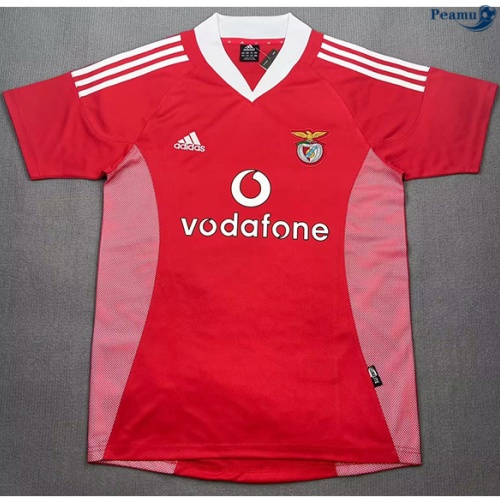 Novos Camisola Futebol Retrô Benfica Principal Equipamento 2000-02