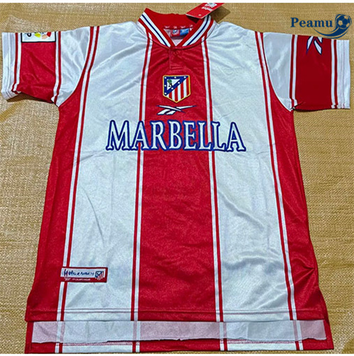Venda Camisola Futebol Retrô Atletico Madrid Principal Equipamento 1999-00