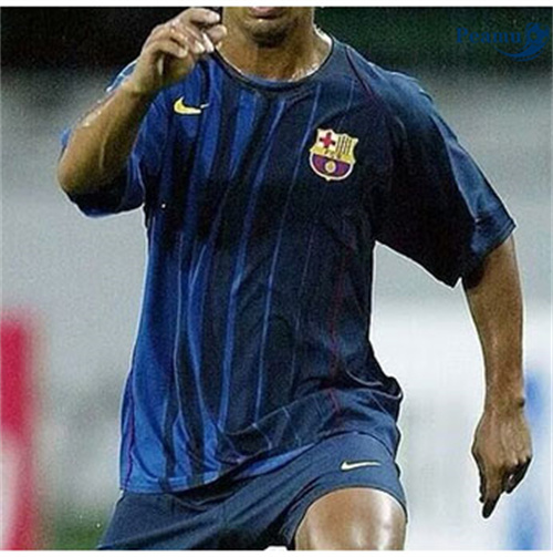 Oferta Camisola Futebol Retrô Barcelona Alternativa Equipamento 2004-05