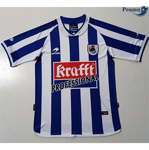 Comprar Camisola Futebol Retrô Real Sociedad Principal Equipamento 2002-03