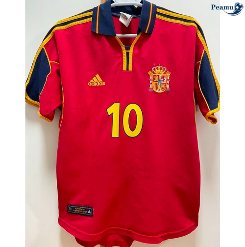 Oferta Camisola Futebol Retrô Espanha Principal Equipamento 2000