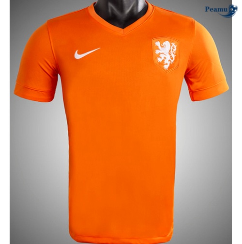 Novo Camisola Futebol Retrô Holanda Principal Equipamento 2014