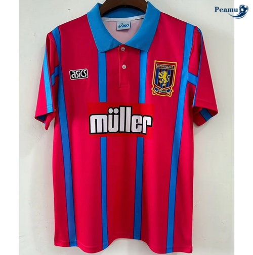 Novas Camisola Futebol Retrô Aston villa Principal Equipamento 1994